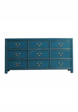 Abana Chinese Style Retro 9 Drawer Chest W180cm